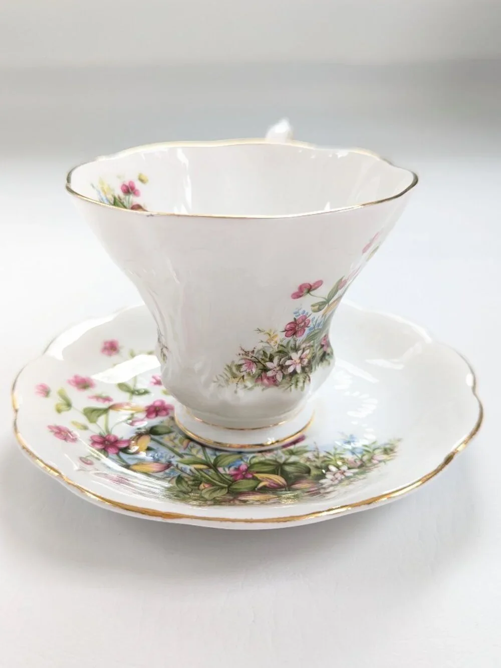 Royal Albert Sunnyside Series Michele Teacup & Saucer English Fine Bone China